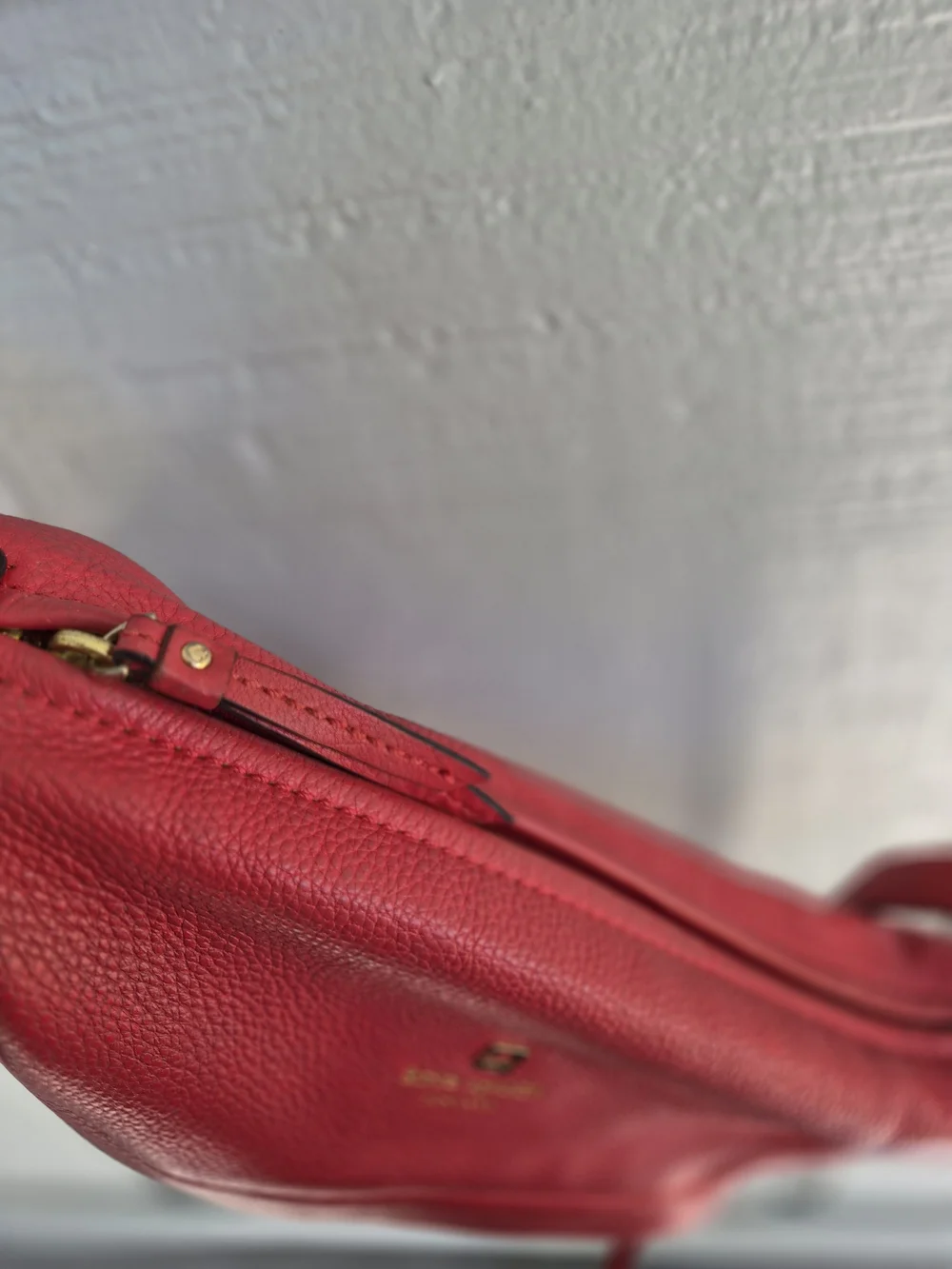 kate spade New York Red Leather Crossbody Bag